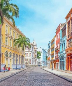 Recife Buildings Diamond Paintings