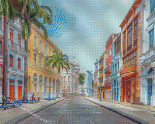 Recife Buildings Diamond Paintings