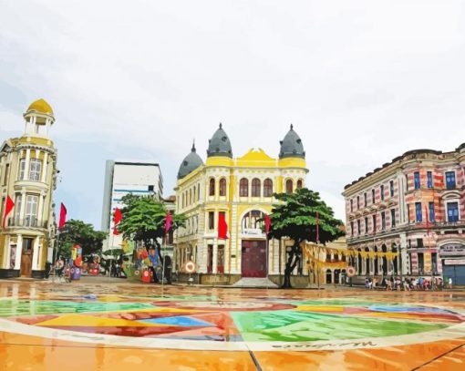 Recife City Hall Diamond Paintings