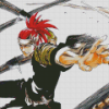 Renji Abarai Warrior Diamond Paintings