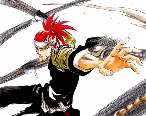 Renji Abarai Warrior Diamond Paintings