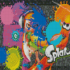 Splatoon Poster Diamond Paintings