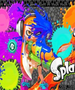 Splatoon Poster Diamond Paintings