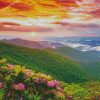 Spring Sunset Landscape Diamond Paintings