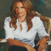 Stana Katic From Castle Diamond Paintings