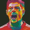 Steven Gerrard Pop Art Diamond Paintings