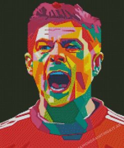 Steven Gerrard Pop Art Diamond Paintings