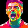 Steven Gerrard Pop Art Diamond Paintings