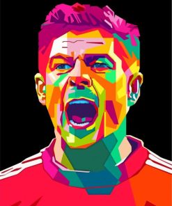 Steven Gerrard Pop Art Diamond Paintings