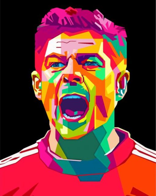 Steven Gerrard Pop Art Diamond Paintings