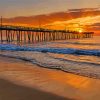 Sunrise Time Virginia Beach Diamond Paintings