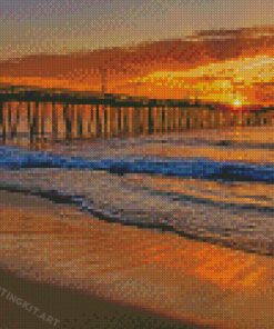 Sunrise Time Virginia Beach Diamond Paintings