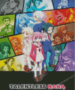 Talentless Nana Anime Series Poster Diamond Paintings