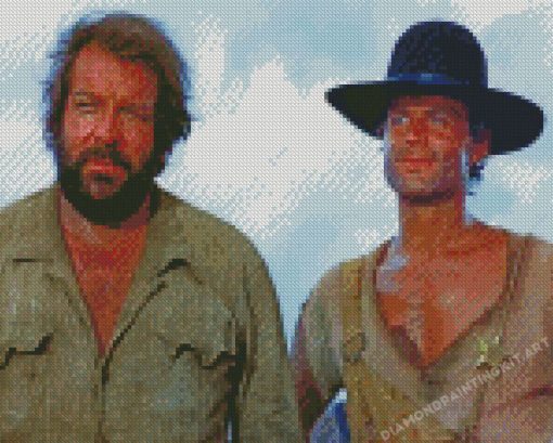 Terence Hill And Bud Spencer Diamond Paintings