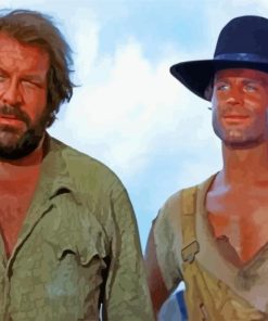 Terence Hill And Bud Spencer Diamond Paintings