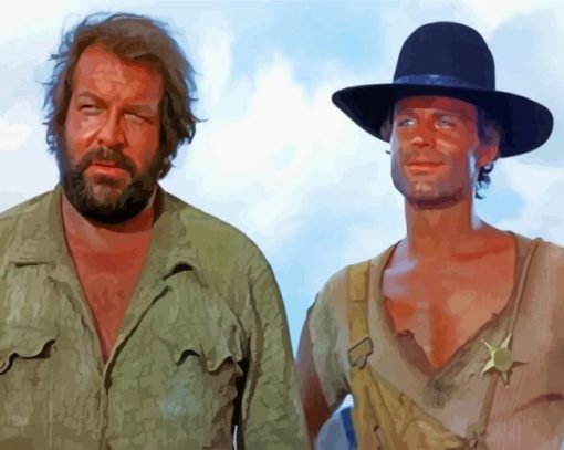 Terence Hill And Bud Spencer Diamond Paintings