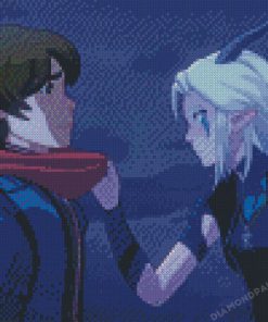 The Dragon Prince Fantasy Characters Diamond Paintings