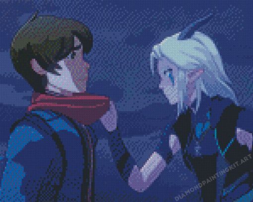 The Dragon Prince Fantasy Characters Diamond Paintings