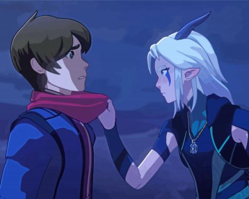 The Dragon Prince Fantasy Characters Diamond Paintings