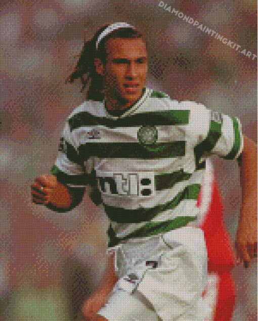 The Football Player Henrik Larsson Diamond Paintings