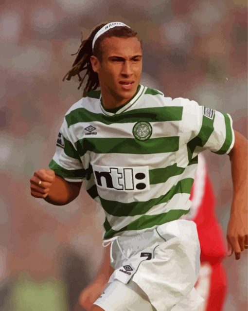 The Football Player Henrik Larsson Diamond Paintings