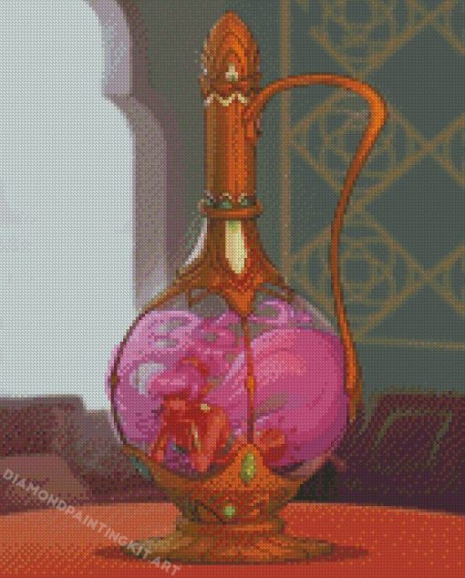 The Genie In A Bottle Diamond Paintings