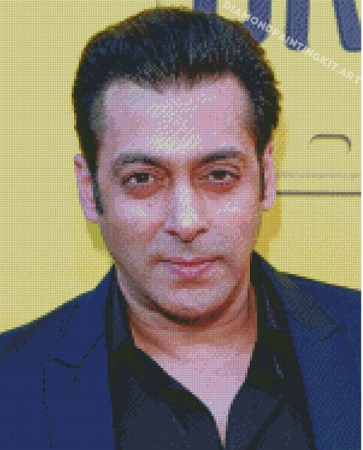 The Indian Actor Salman Khan Diamond Paintings