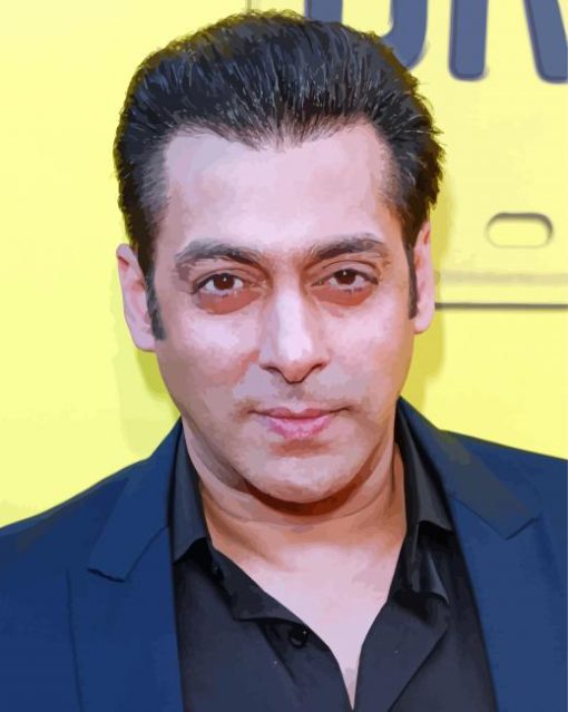 The Indian Actor Salman Khan Diamond Paintings