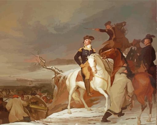 The Passage Of The Delaware Thomas Sully Diamond Paintings