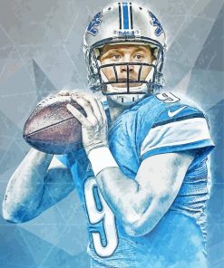 The Player Matthew Stafford Diamond Paintings