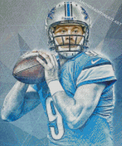 The Player Matthew Stafford Diamond Paintings