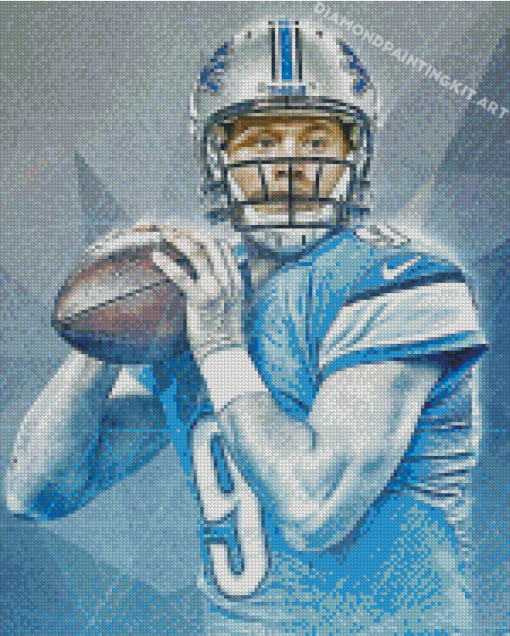 The Player Matthew Stafford Diamond Paintings