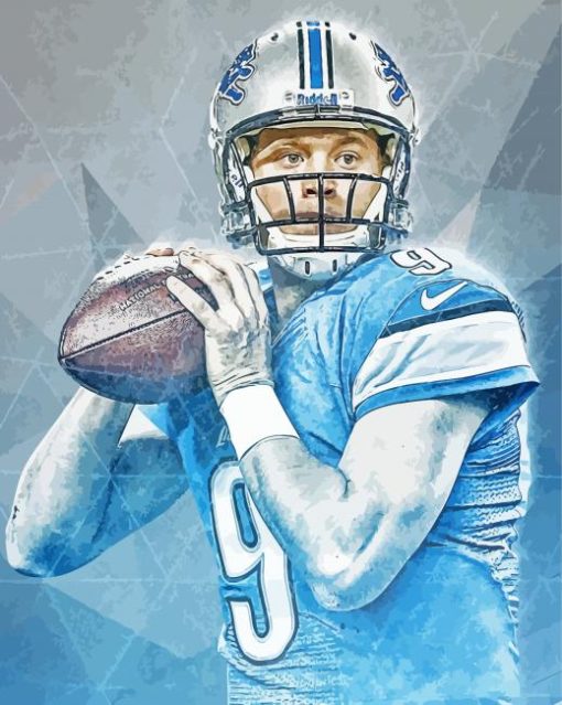 The Player Matthew Stafford Diamond Paintings