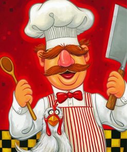 The Swedish Chef The Muppets Diamond Paintings