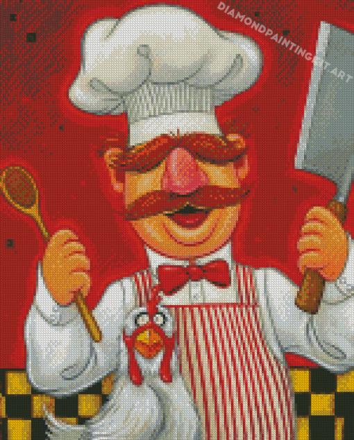 The Swedish Chef The Muppets Diamond Paintings