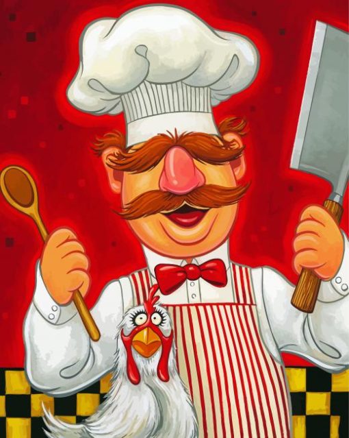 The Swedish Chef The Muppets Diamond Paintings