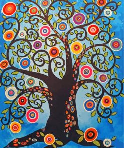 Tree Branches Art Diamond Paintings