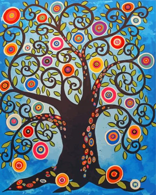 Tree Branches Art Diamond Paintings