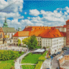 Wawel Royal Castle Poland Buildings Diamond Paintings