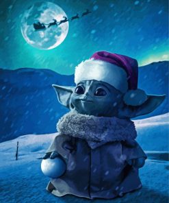 Yoda Christmas Art Diamond Paintings