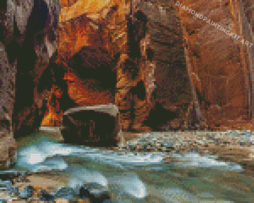 Zion Narrows Diamond Paintings