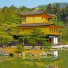 Aesthetic Golden Palace Japan Diamond Paintings