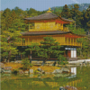 Aesthetic Golden Palace Japan Diamond Paintings