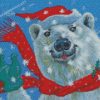 Aesthetic Christmas Polar Bear Diamond Paintings