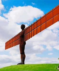 Angel Of The North Diamond Paintings