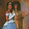 Black Cinderella With Whitney Houston Diamond Paintings