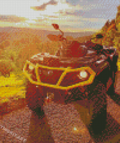 Can Am With Sunset Diamond Paintings