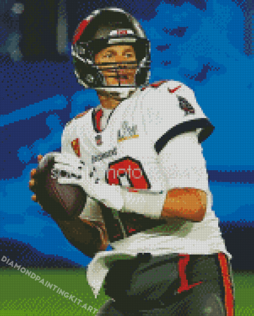 Cool Tom Brady Tampa Bay Buccaneers Diamond Paintings