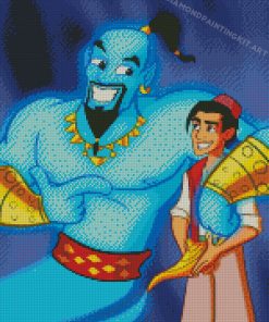 Cool Aladdin Genie Diamond Paintings