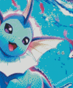 Cute Vaporean Art Diamond Paintings